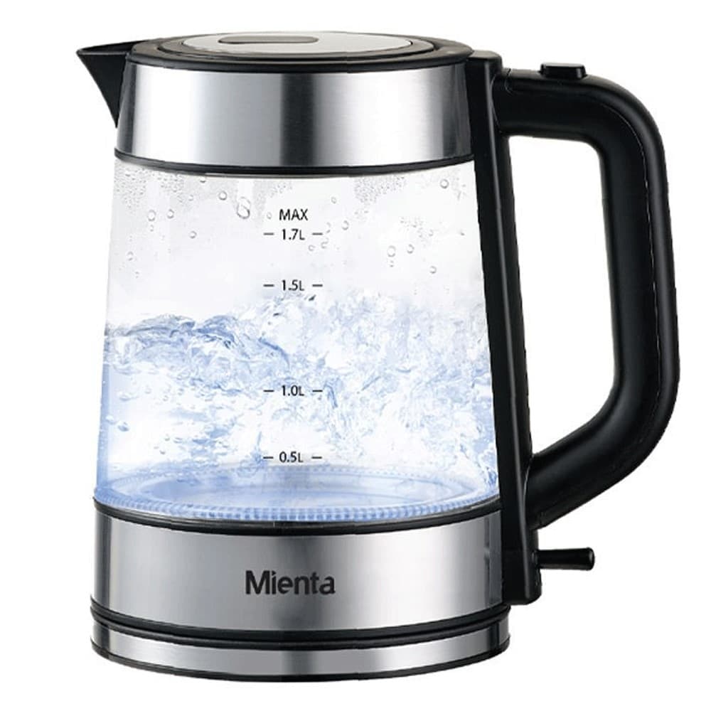 ‎Mienta Water boiler glass 1.7 liter - 2200 watts - Model EK201837A