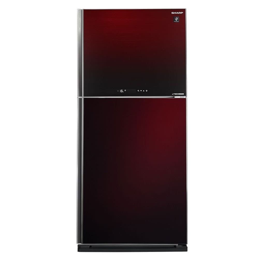 Sharp Refrigerator 538 Liter Digital Inverter - No Frost - Red - SJ-GV69G-RD