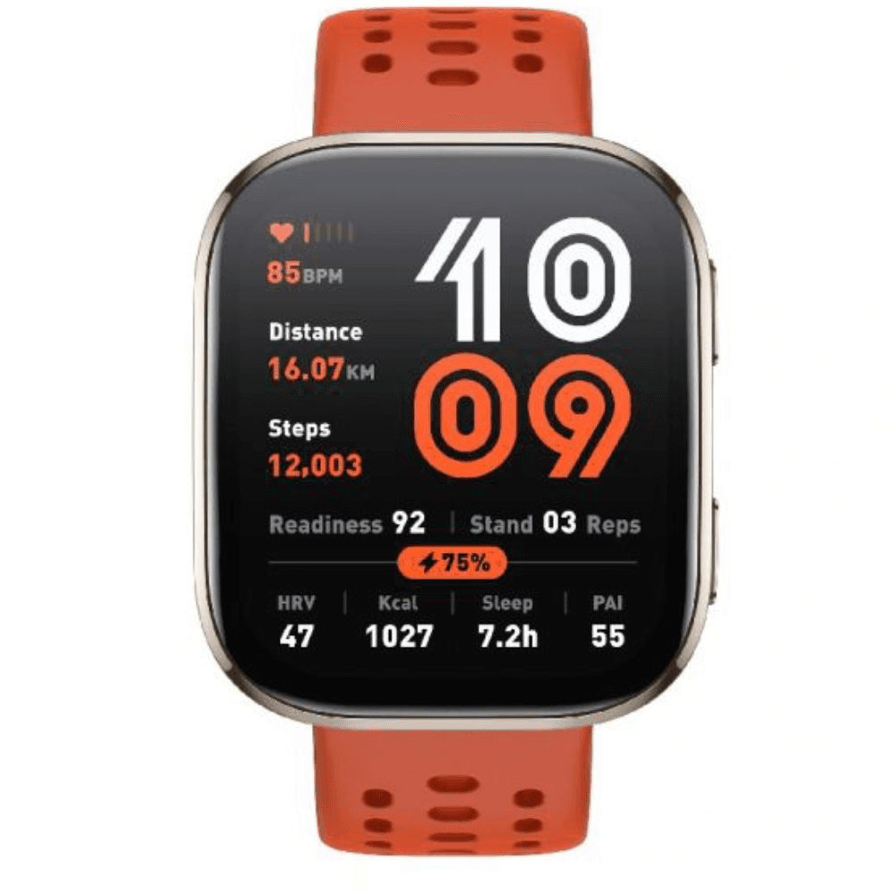 Amazfit Bip 6 Smart Watch, 1.97" - Red