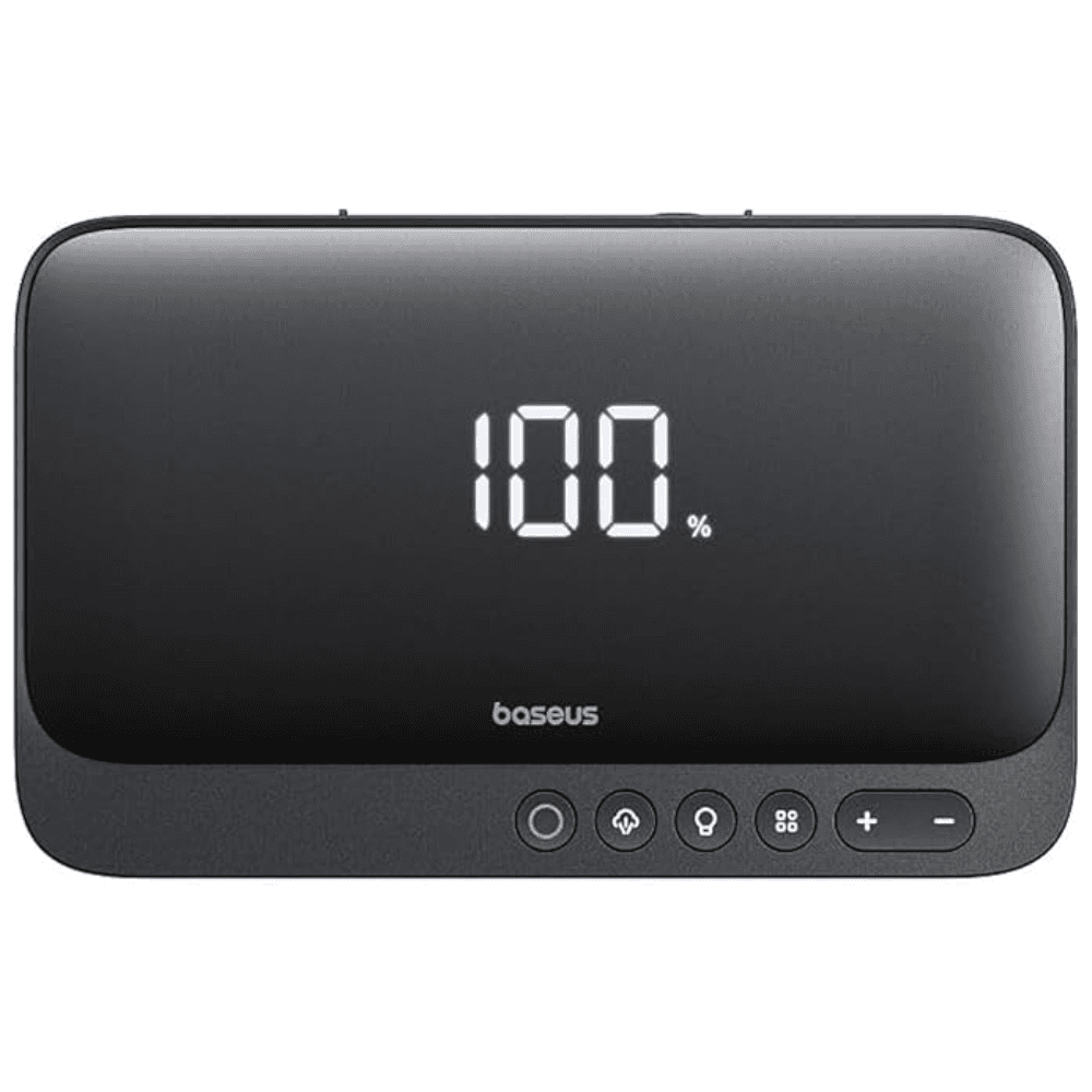 Baseus 4in1 Jump Starter, 600A With Flashlight, BS-CH013 - Black