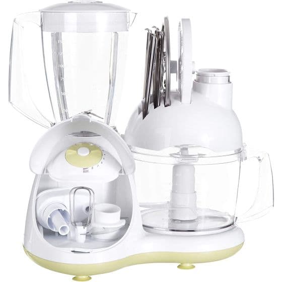 Castle Food Processor, 1000 Watt, FP1037 - White