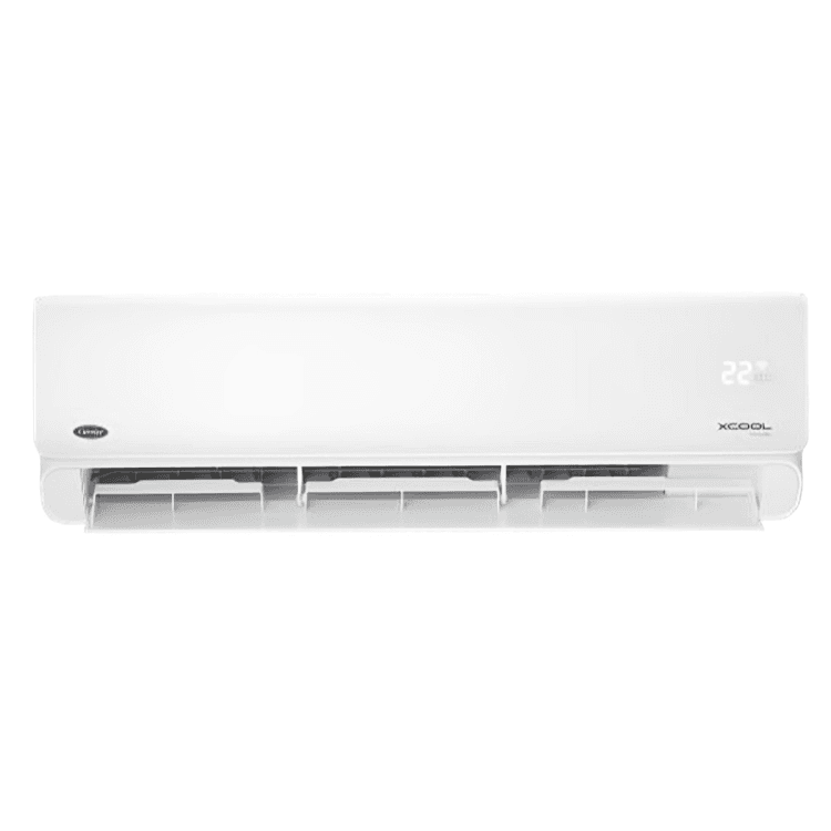 Carrier XCOOL Split Air Conditioner With Inverter Technology, Cooling & Heating, 3 HP, White - 53QHEFT24DN8-708F