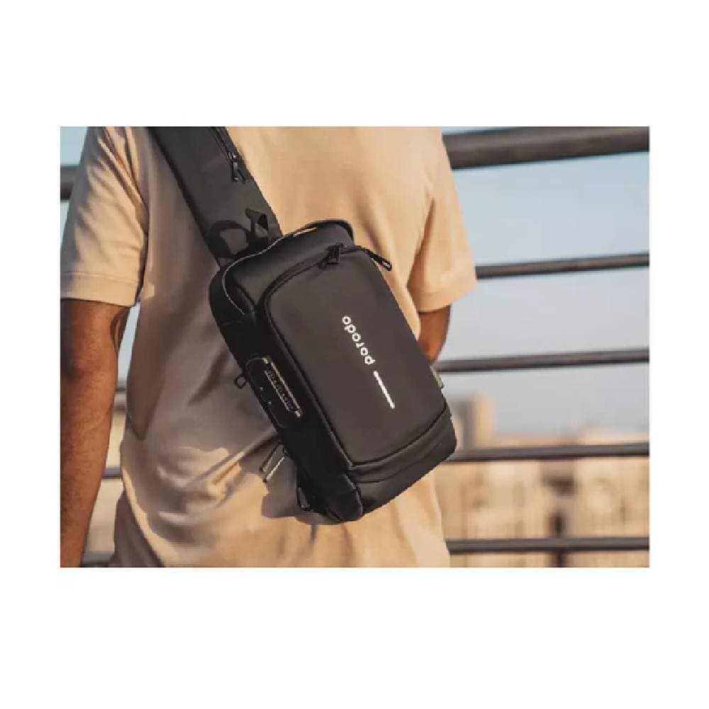 Porodo Crossbody Bag - Black