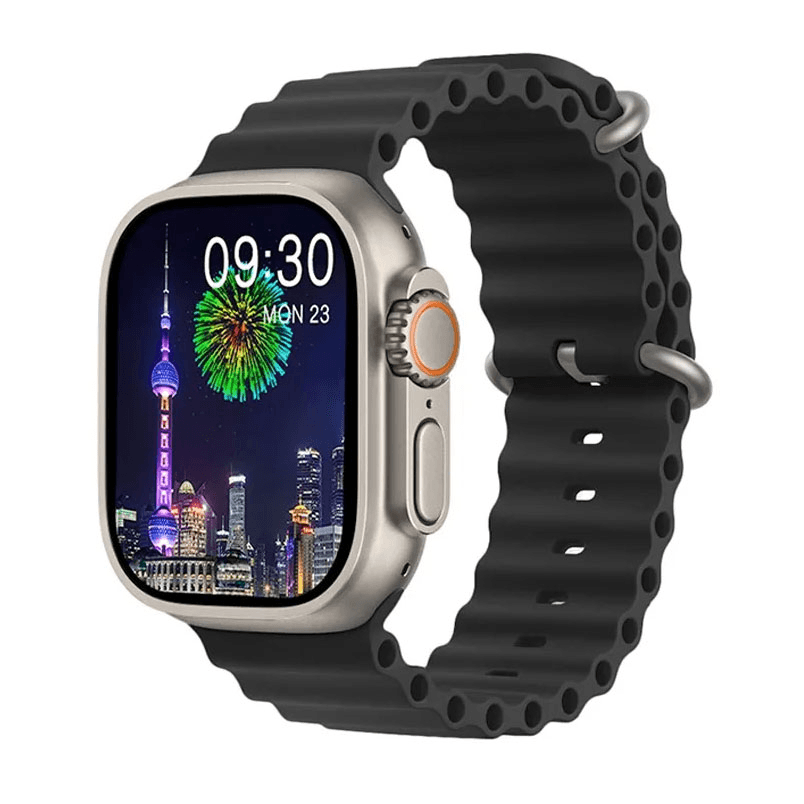 UniTronics S1 Ultra Smart Watch, 2.02 inch - Black