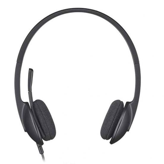 Logitech Corded Headset H340 - Black