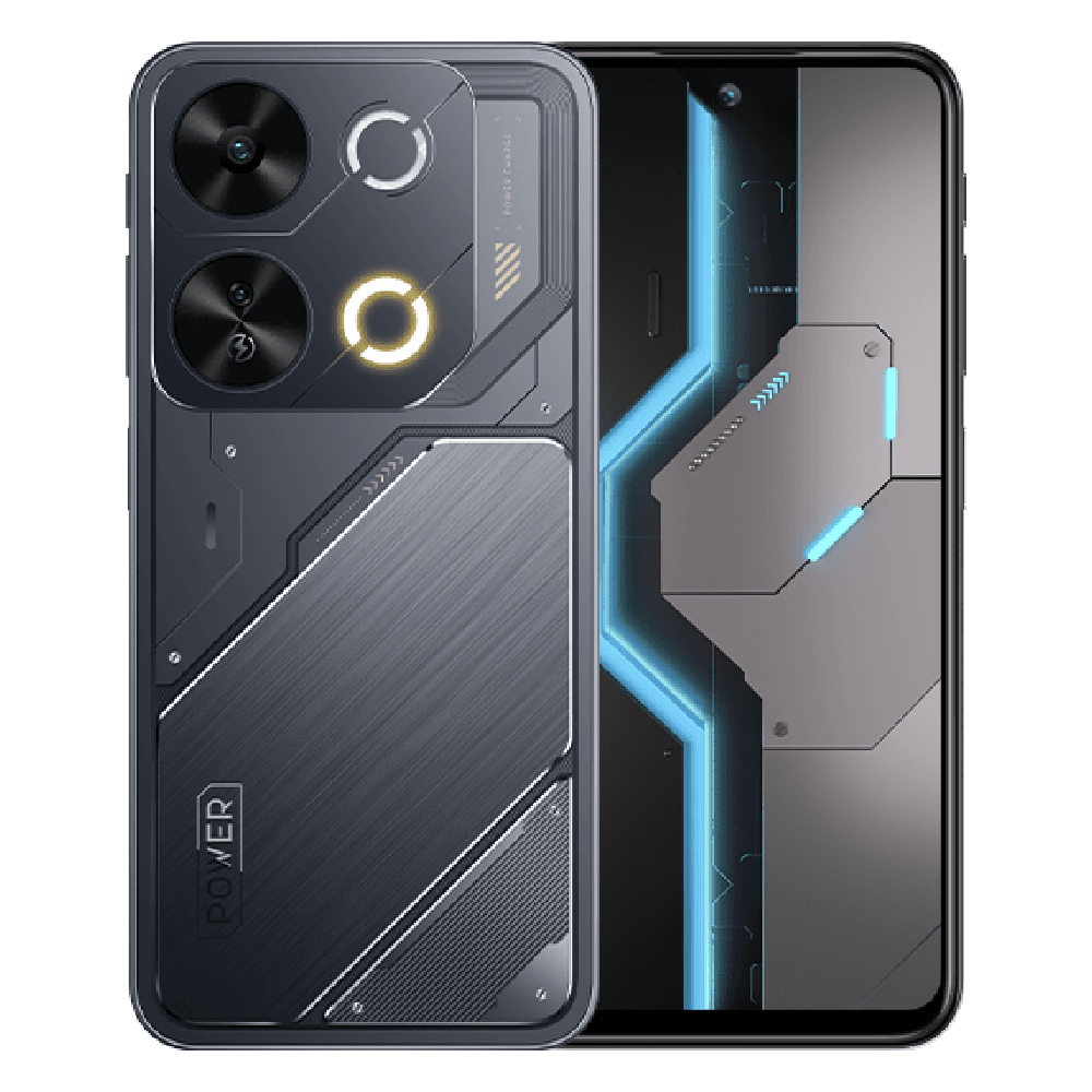 iTel P65 Dual SIM, 128GB, 8GB RAM, 4G LTE - Cyber Black