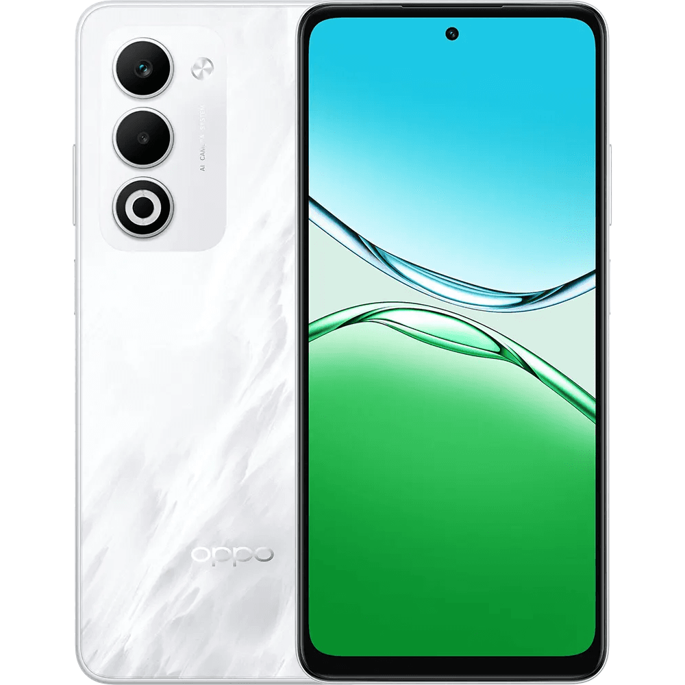 Oppo A5 256GB, 8GB RAM, Dual SIM, 4G, Mist White, with 14 months Warranty