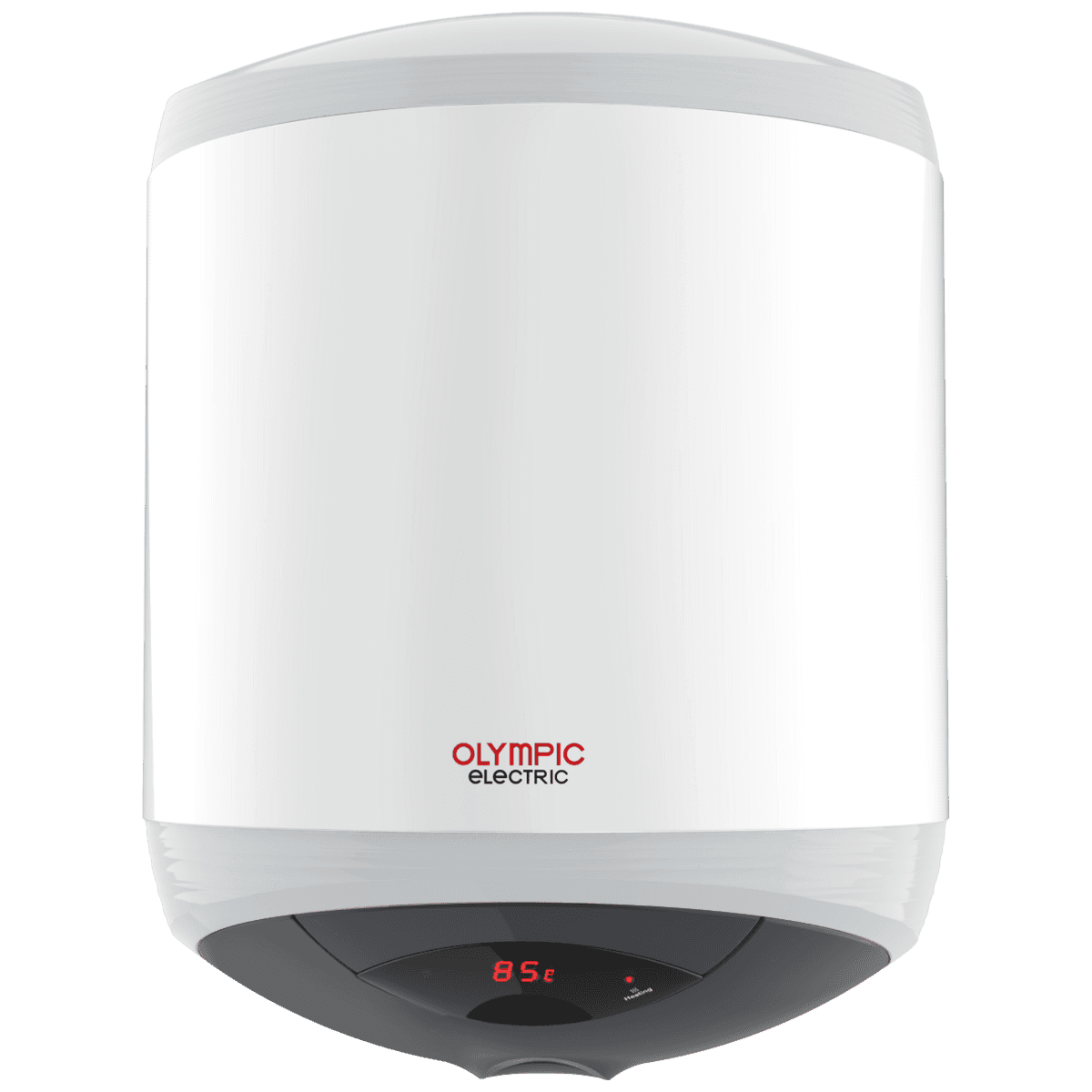 Olympic Hero Plus Electric Water Heater, 30 Liters, Digital, 5412 - White