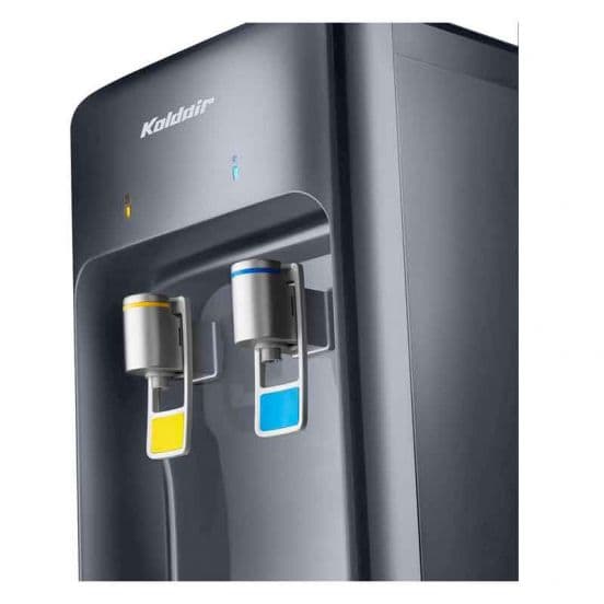 Koldair Cold and Normal Water Dispenser, 2 Taps - Dark Grey, KWD CB