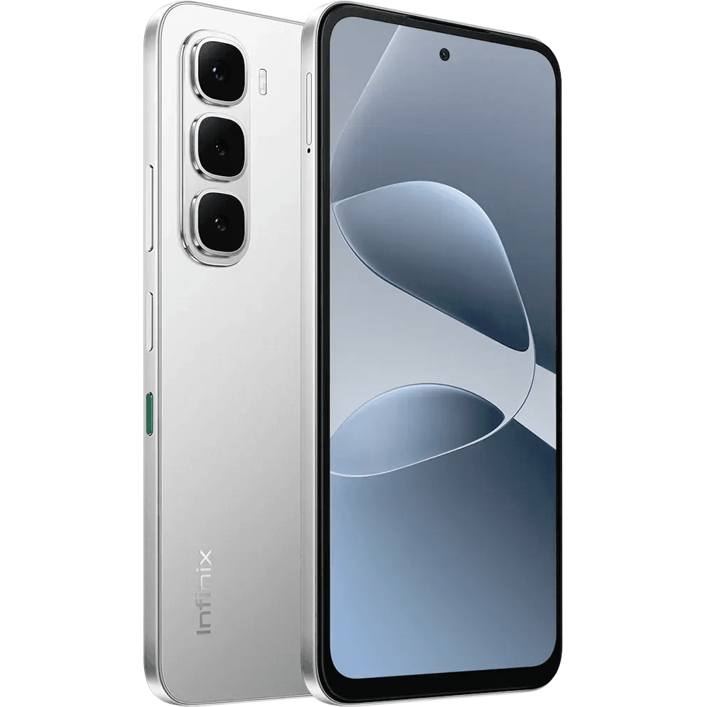 Infinix Hot 60i Dual SIM, 256GB, 8GB RAM, 4G LTE - Titanium Silver 