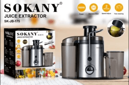 Sokany 500W Electric Citrus and Fruit Juicer, Model SK-JK-175