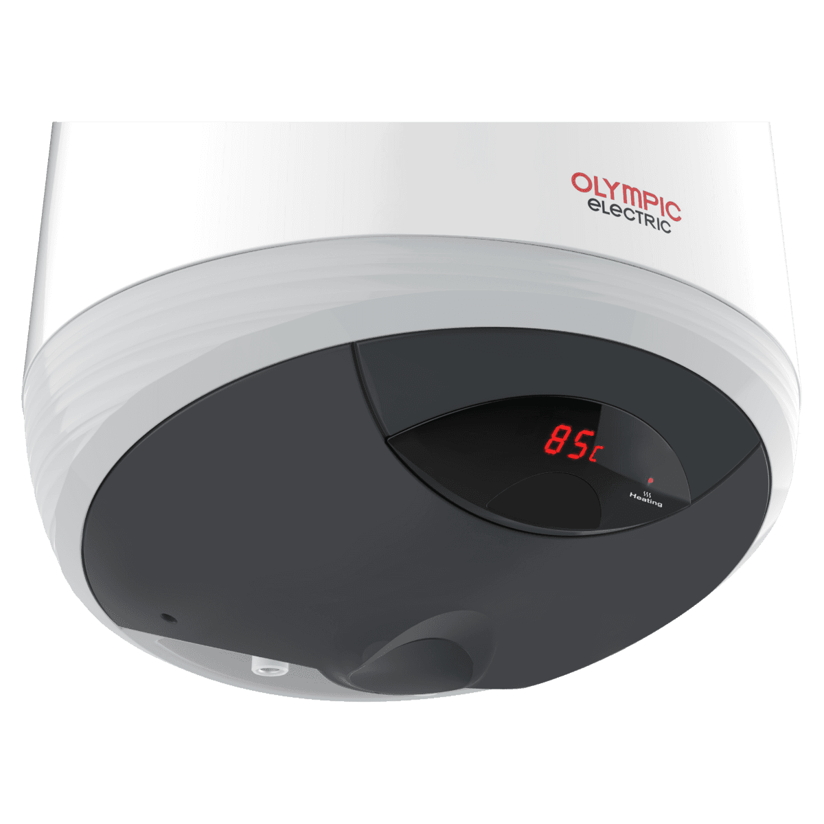 Olympic Hero Plus Electric Water Heater, 30 Liters, Digital, 5412 - White