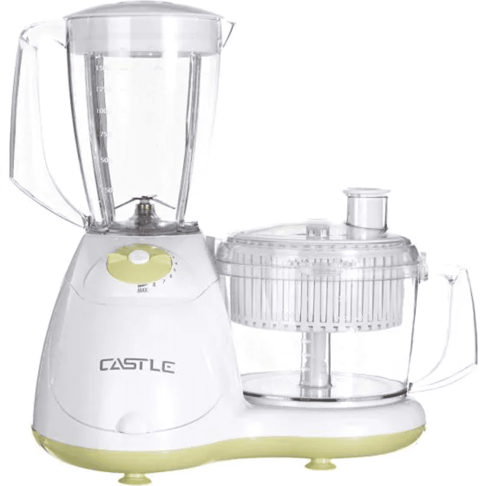 Castle Food Processor, 1000 Watt, FP1037 - White