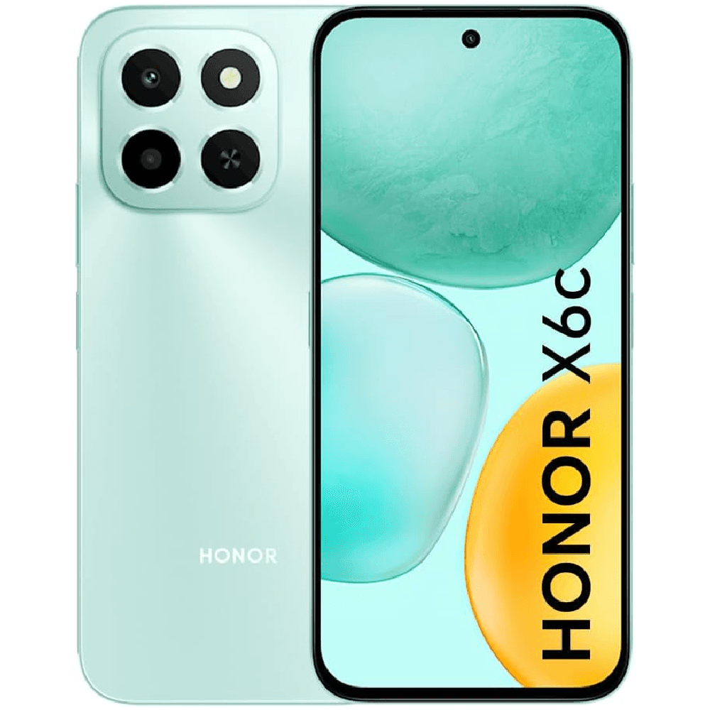 Honor X6c Dual SIM, 128GB, 6GB RAM, 4G LTE - Ocean Cyan