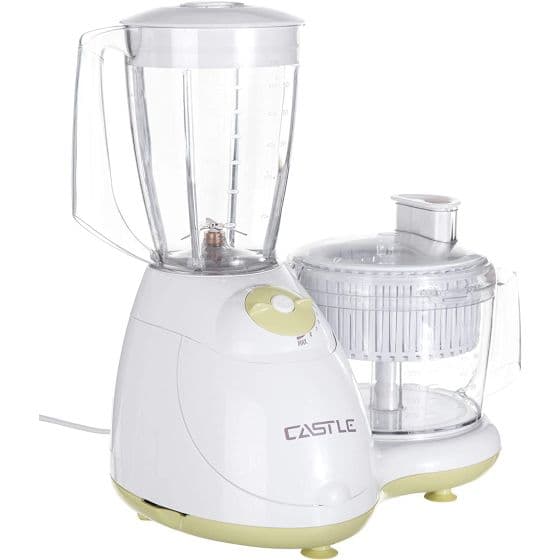 Castle Food Processor, 1000 Watt, FP1037 - White