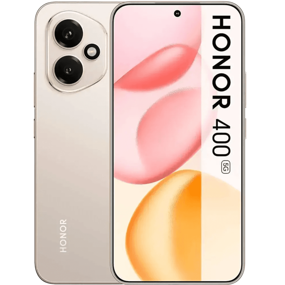 Honor 400 Dual SIM, 256GB, 12GB RAM, 5G - Desert Gold