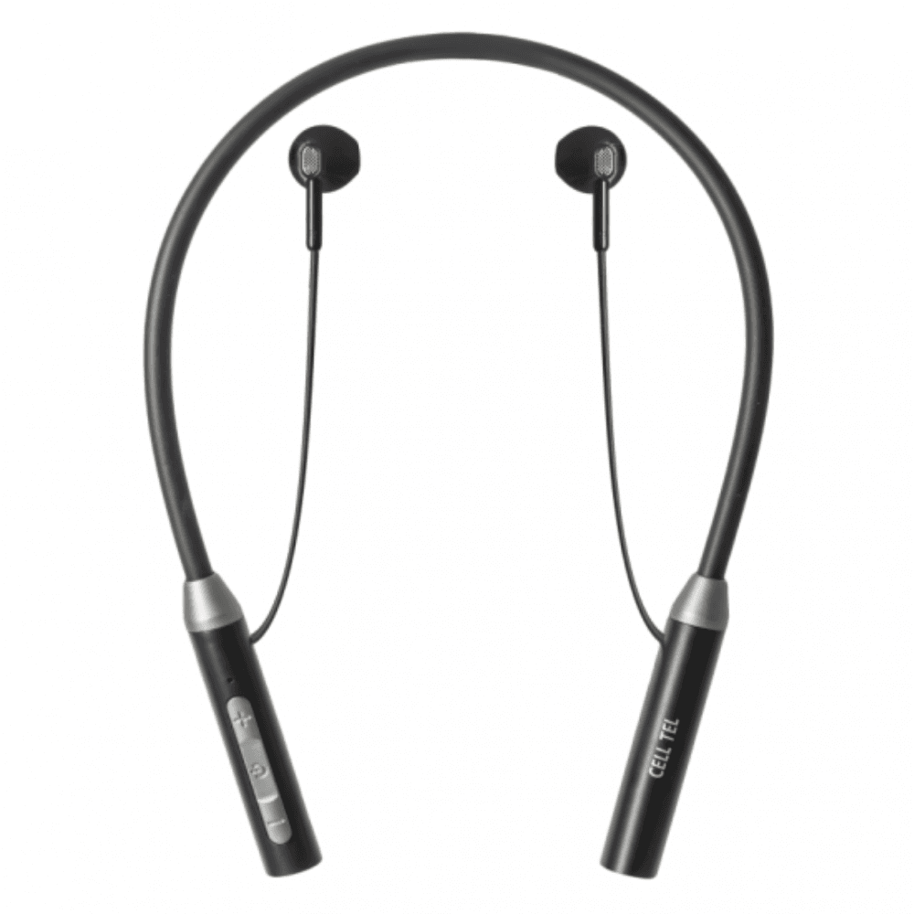 Cell Tel CT-C600 Wireless Neckband Earphone - Black