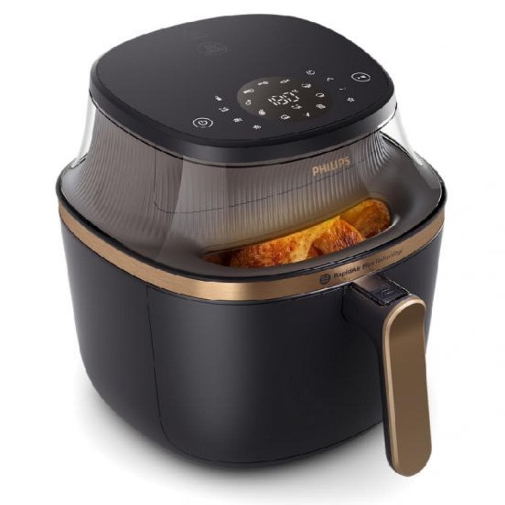 Philips 3000 Series Air Fryer, 6.2L,1700W, Digital, NA332/00 - Black