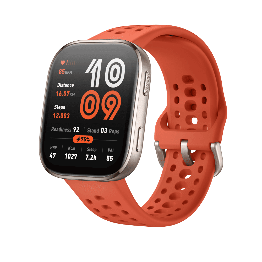 Amazfit Bip 6 Smart Watch, 1.97" - Red