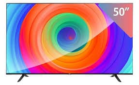 JAC Smart TV, 50 Inch, 4K Ultra HD - Black, 50JD8131F