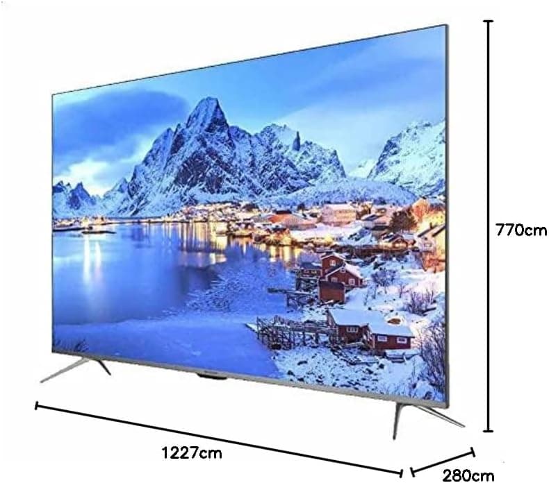 Sharp 55 Inch 4K LED Frameless TV 4T-C55DL6EX Android with Built-in Receiver