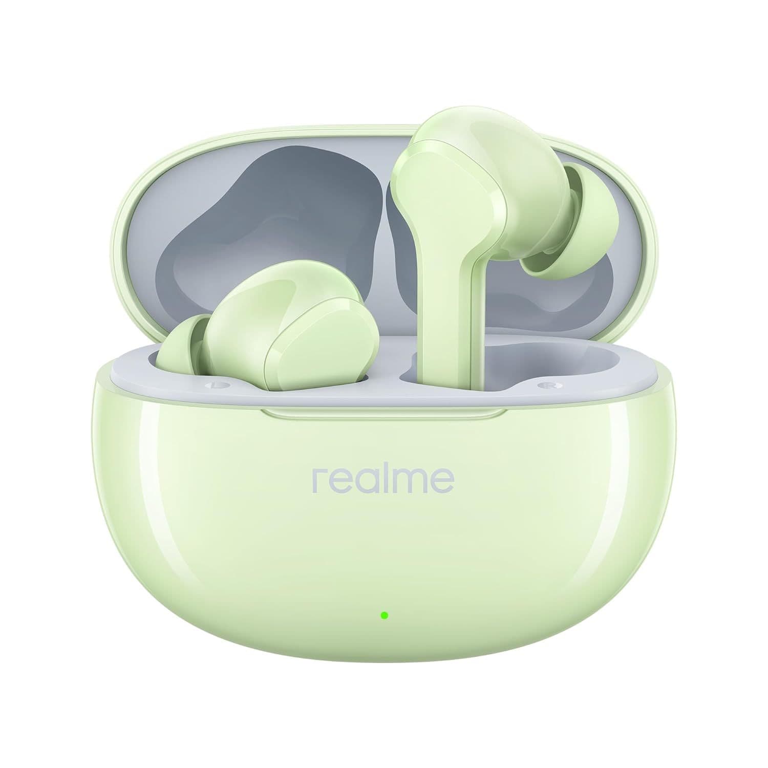 Realme Buds T110 with AI ENC for Calls,Bluetooth Headset - Country Green