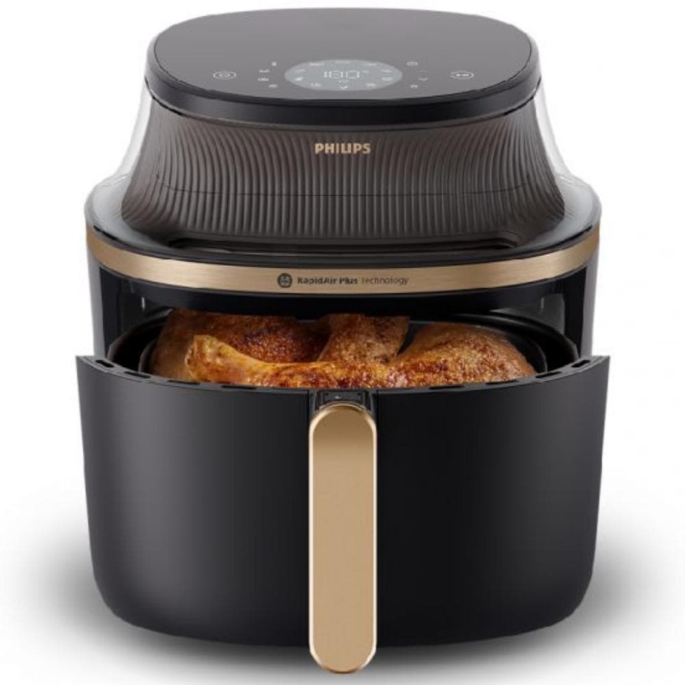 Philips 3000 Series Air Fryer, 6.2L,1700W, Digital, NA332/00 - Black