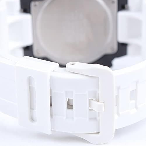Casio Analog-Digital Watch for Men, Resin Band - White, AQ-S810WC-7AVDF