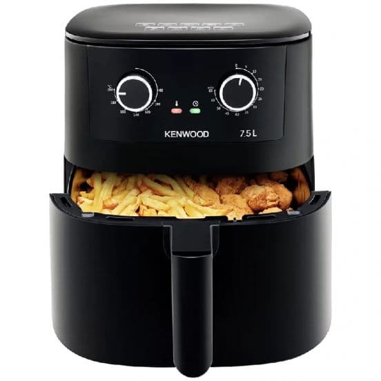Kenwood Air Fryer, 1650 Watt, 7.5 Liter Capacity, HFP76.000BK - Black