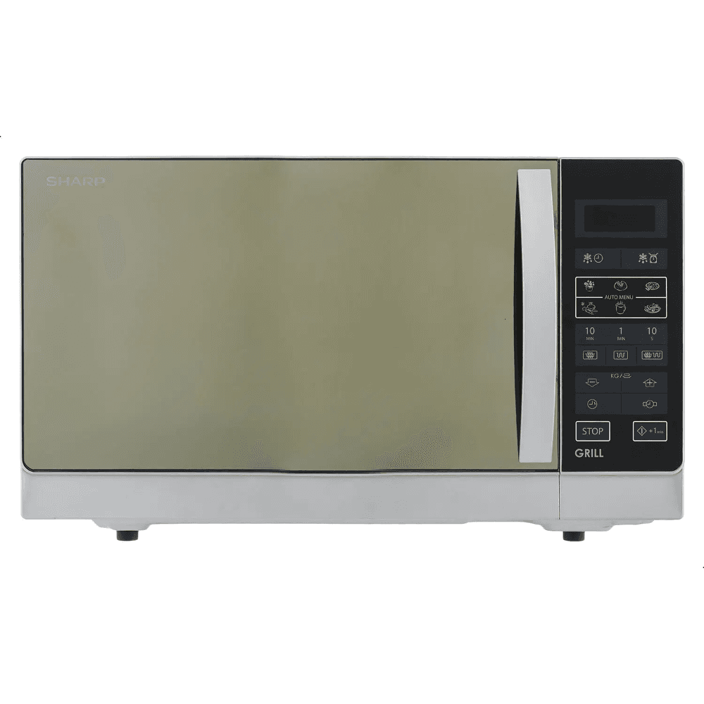 Sharp Microwave, Grill, 25 Litre, 900 Watt, R750MRS - Silver