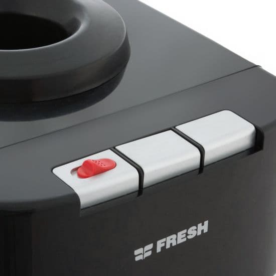 Fresh EL Shabh Hot, Cold and Normal Water Dispenser, Black -FW-16BRB