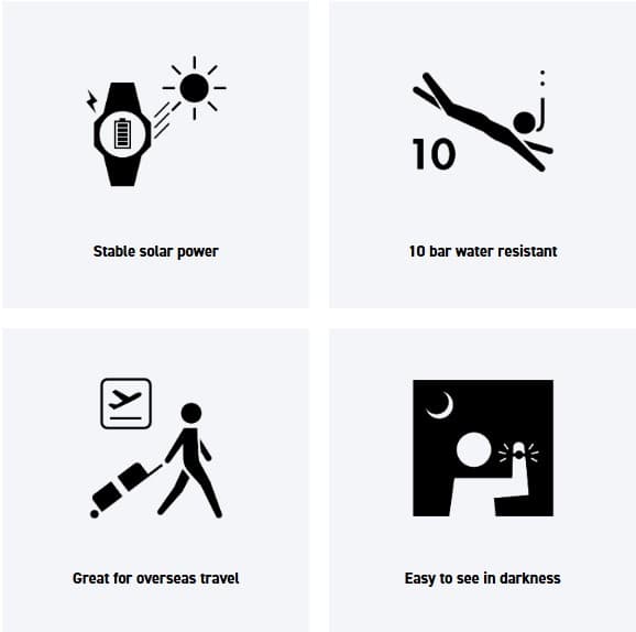 Casio Analog-Digital Watch for Men, Resin Band - White, AQ-S810WC-7AVDF