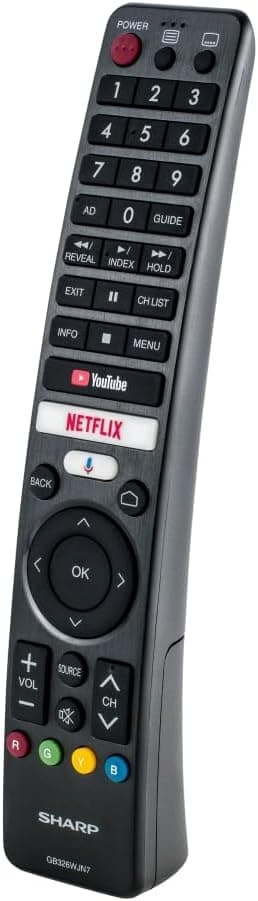 Sharp 55 Inch 4K LED Frameless TV 4T-C55DL6EX Android with Built-in Receiver