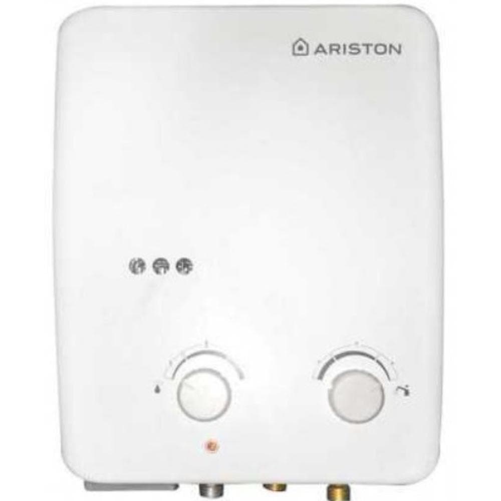 Ariston Gas Heater, 6 Litre - White, DGI 6L DF NG
