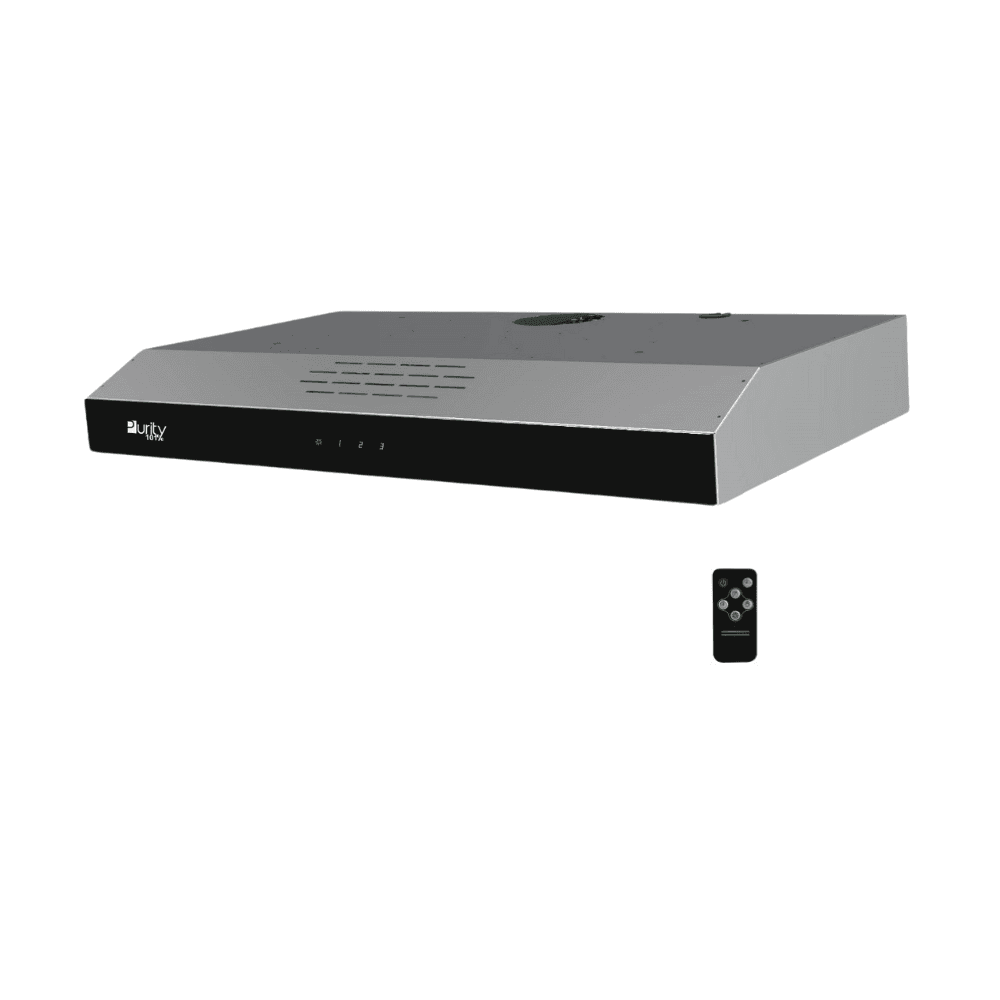 Purity Built-in Hood, 3 Speeds, LED Lighting, PTSLIM PLUS X 90CM - Black