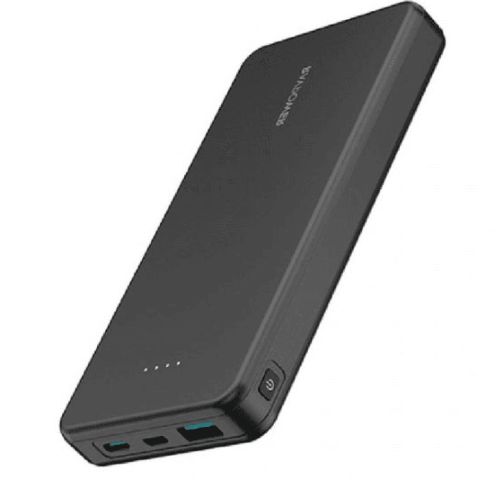 RavPower RP-PB1215 PD Power Bank, 15W, 3 Ports, 10000 mAh - Black