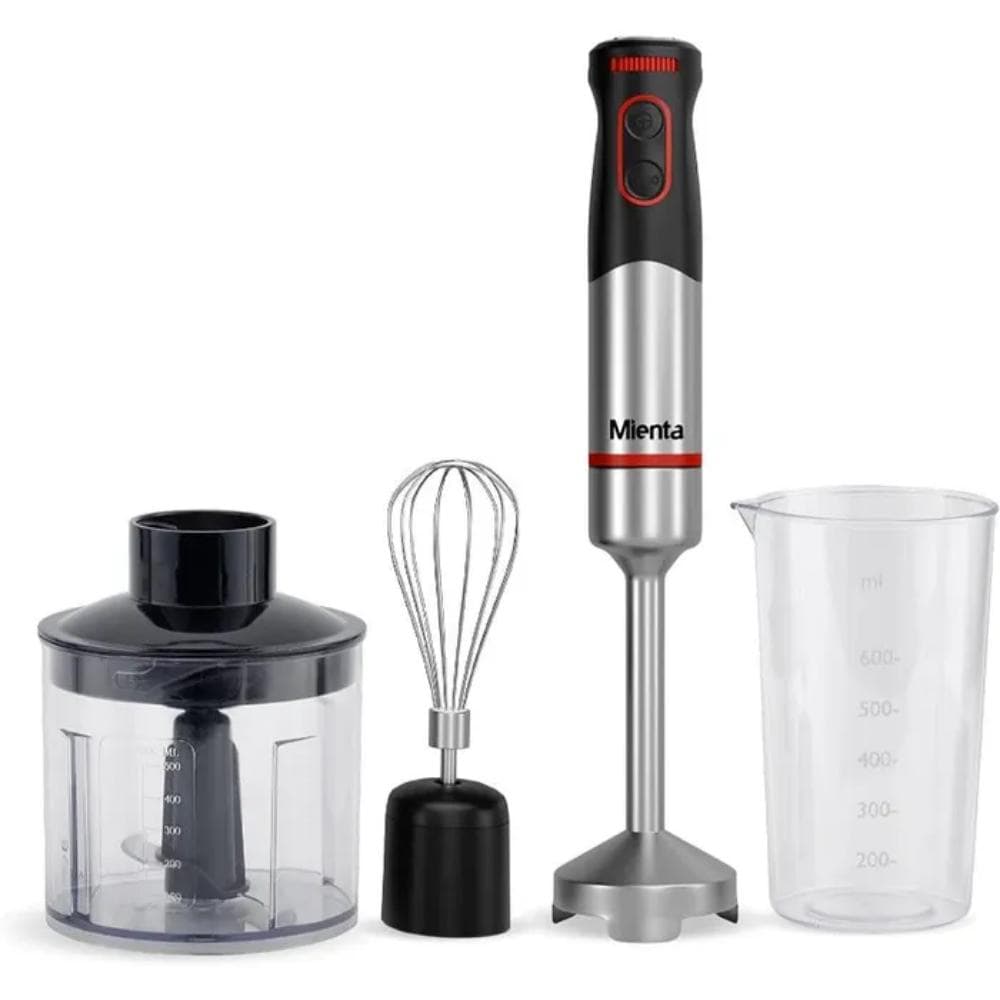 Mienta Hand Blender, 1000 Watt, Black - HB111038A
