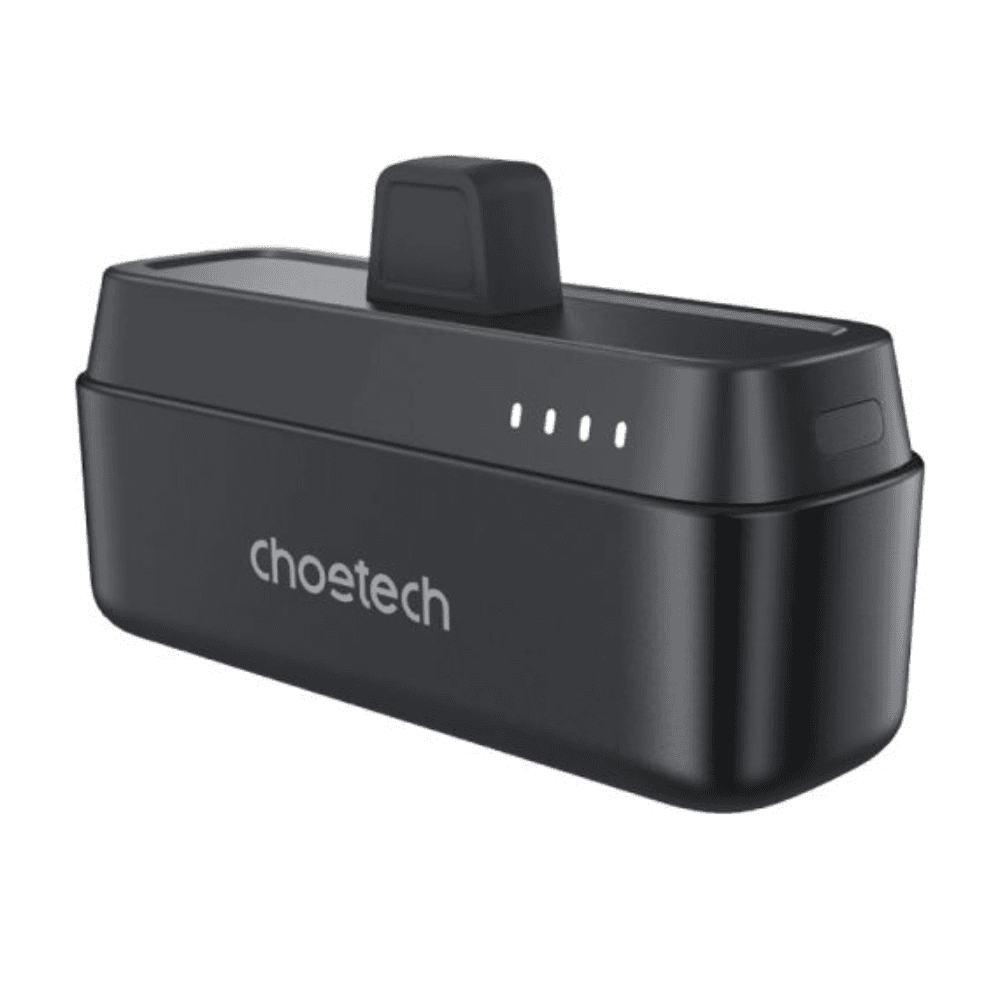 Choetech B740 Power Bank, 5000mAh, 20W Fast Charging, Type-C Port - Black