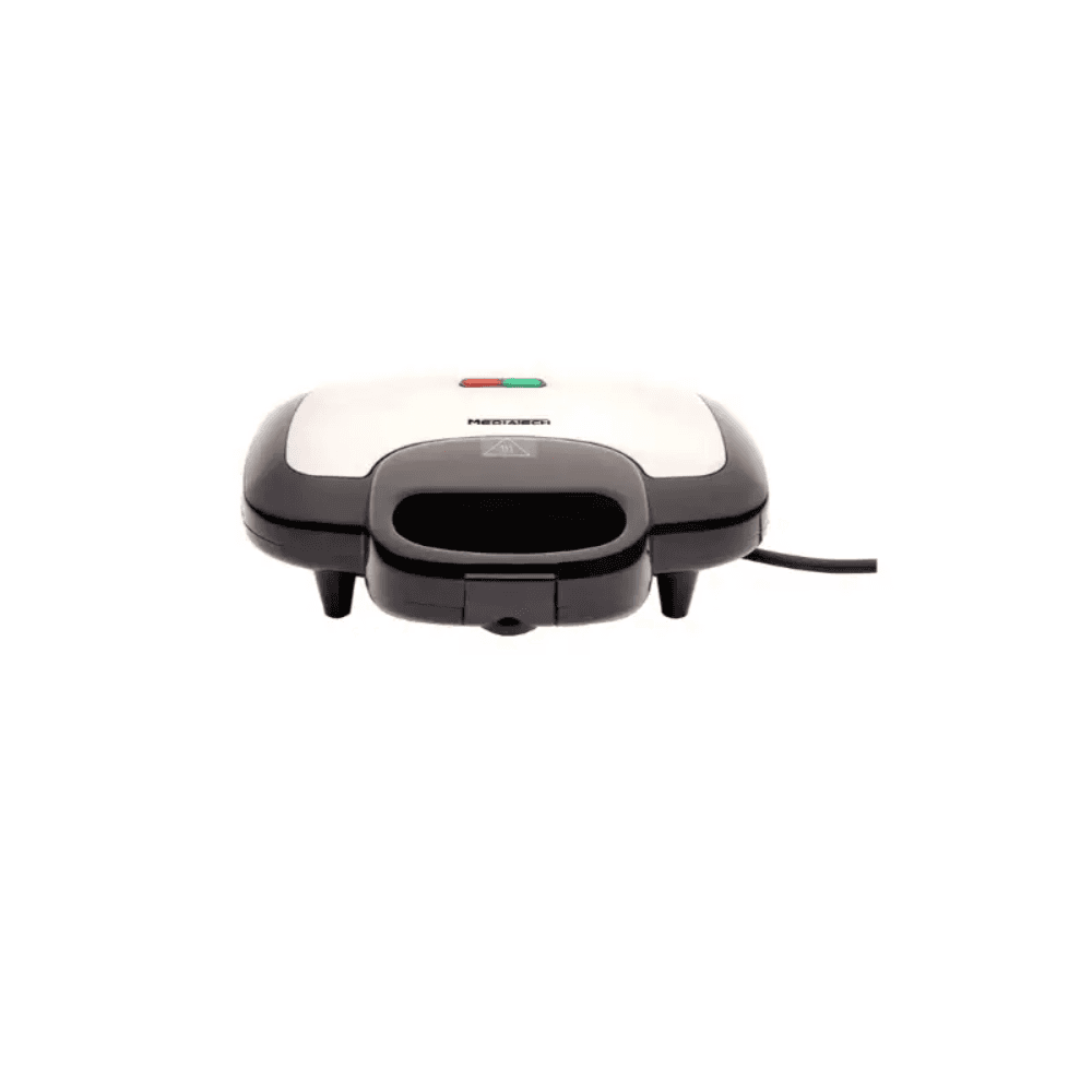 Media Tech Waffle Maker, Electric, 700 Watt, MT-WM204 - White