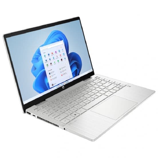 HP Pavilion x360 14-ek1038ne Laptop, Intel® Core™ i7-1355U, Intel® Iris® Xᵉ Graphics, 16GB Ram, 512GB SSD, 14" FHD, Win11 - Silver