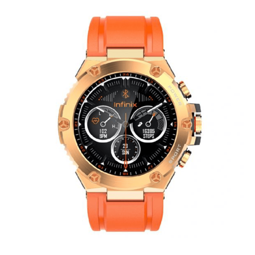 Infinix Watch 3GT Smart Watch, XW3GT - Gold