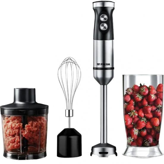 Fresh Hand Blender, 1200Watt, HB-1200C - Stainless Steel