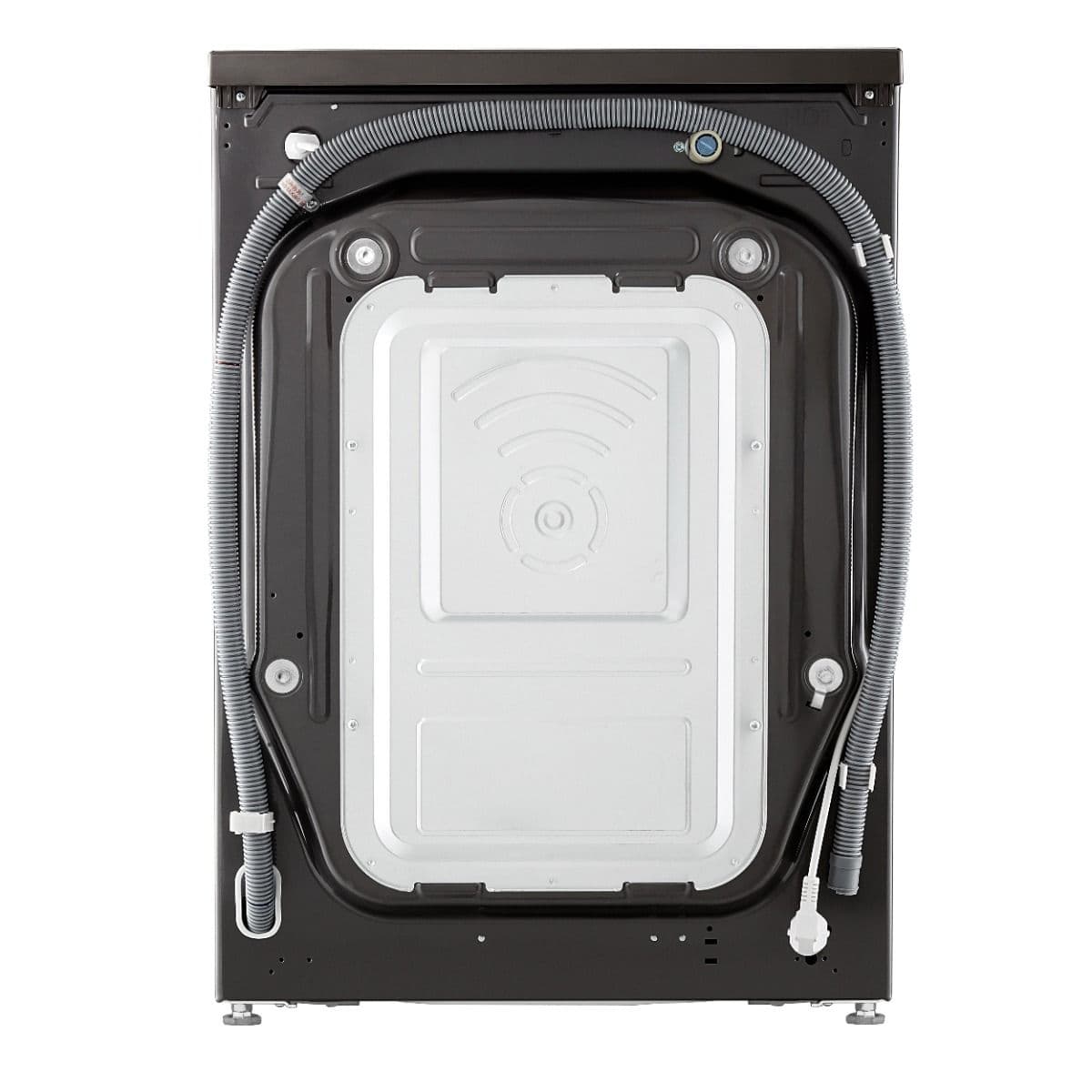 LG Vivace Automatic Washing Machine, 9 kg, with 5 kg Dryer, Steam, 1400 RPM - Black, F4R5VGG2E