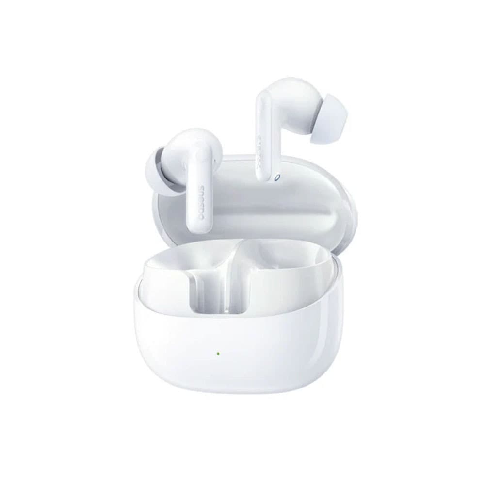 Baseus Bass BP1 Pro True Wireless Earbuds - Moon White