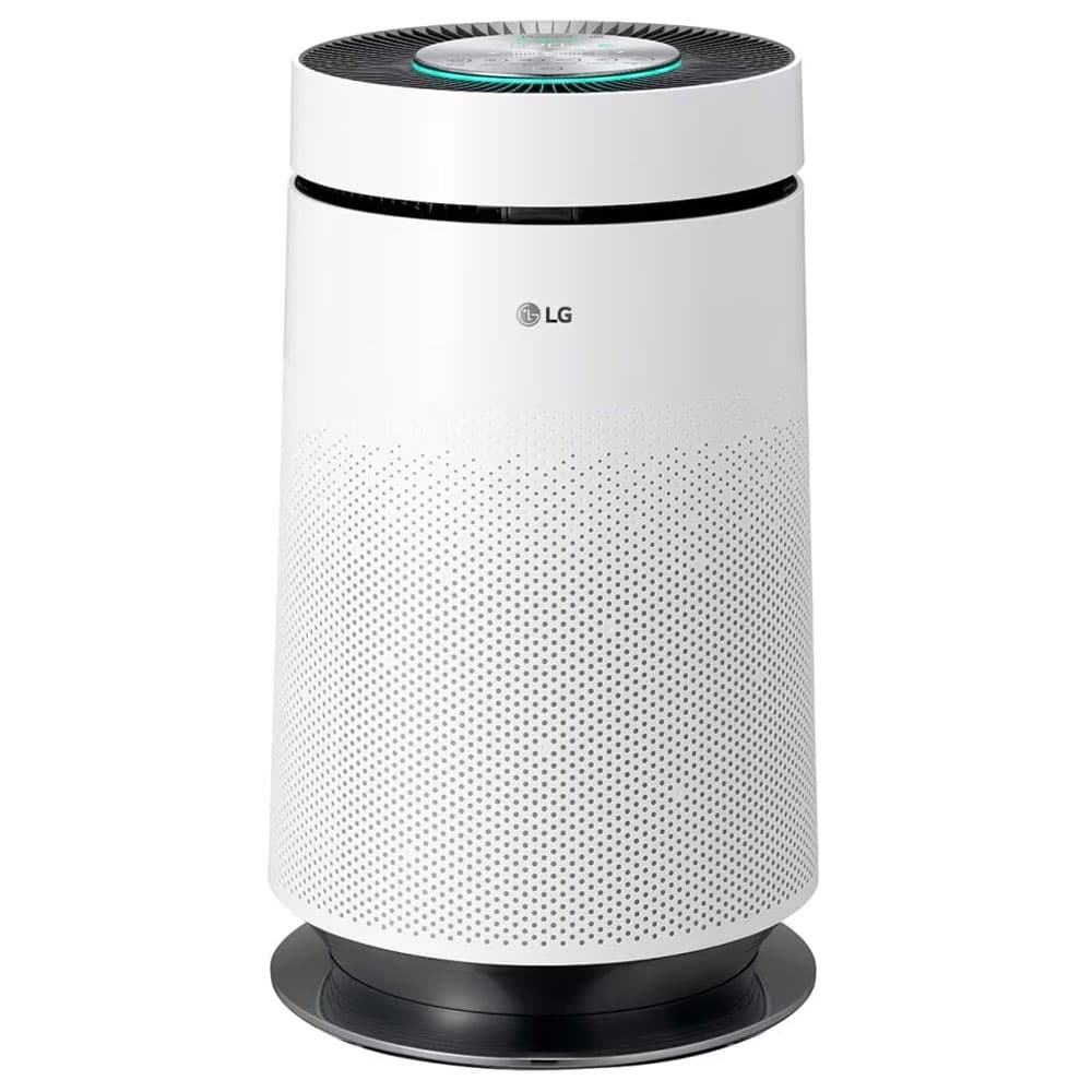 LG Air Purifier 6 step filtration Puricare Clean Booster 61.2 m² Coverage - Creamy Snow - AS65GDWH0