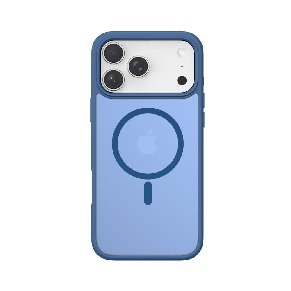Devia Pino Series Magnetic Shockproof Case For iPhone 17 Pro Max - Dark Blue