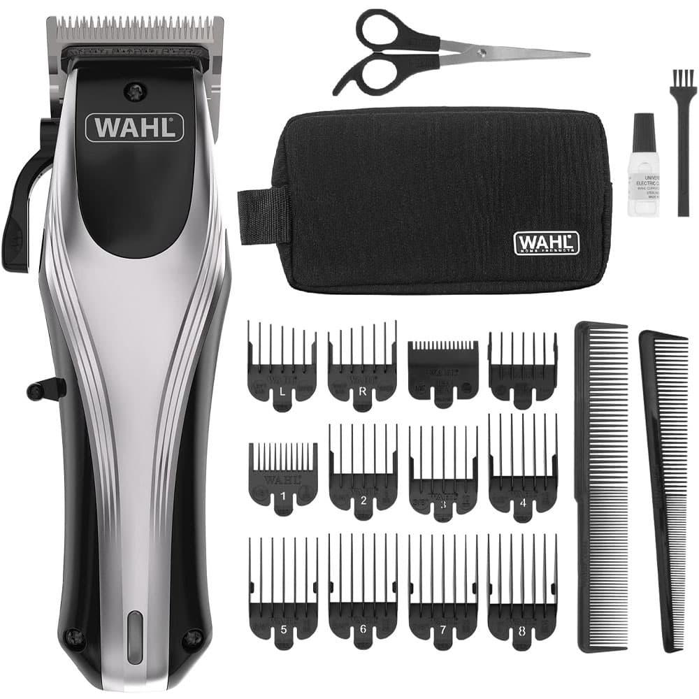 WAHL Multi Cut Pro Lithium 12 Attachment Combs Clipper with Long Lasting Battery - Quick &amp; Smooth Cutting - 9657-027