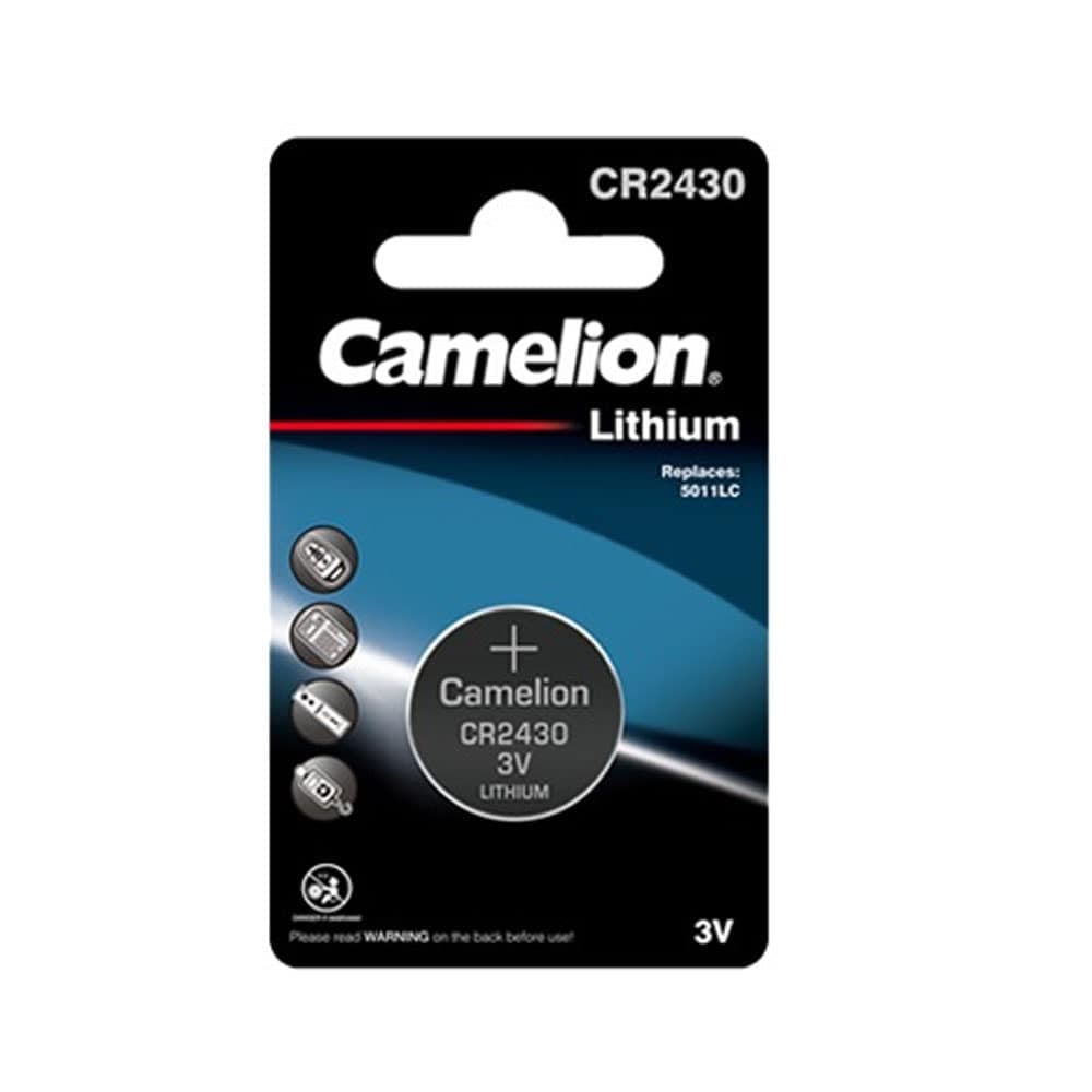 Camelion Battery Lithium - Manganese Dioxide-CR2430-BP1CR2430