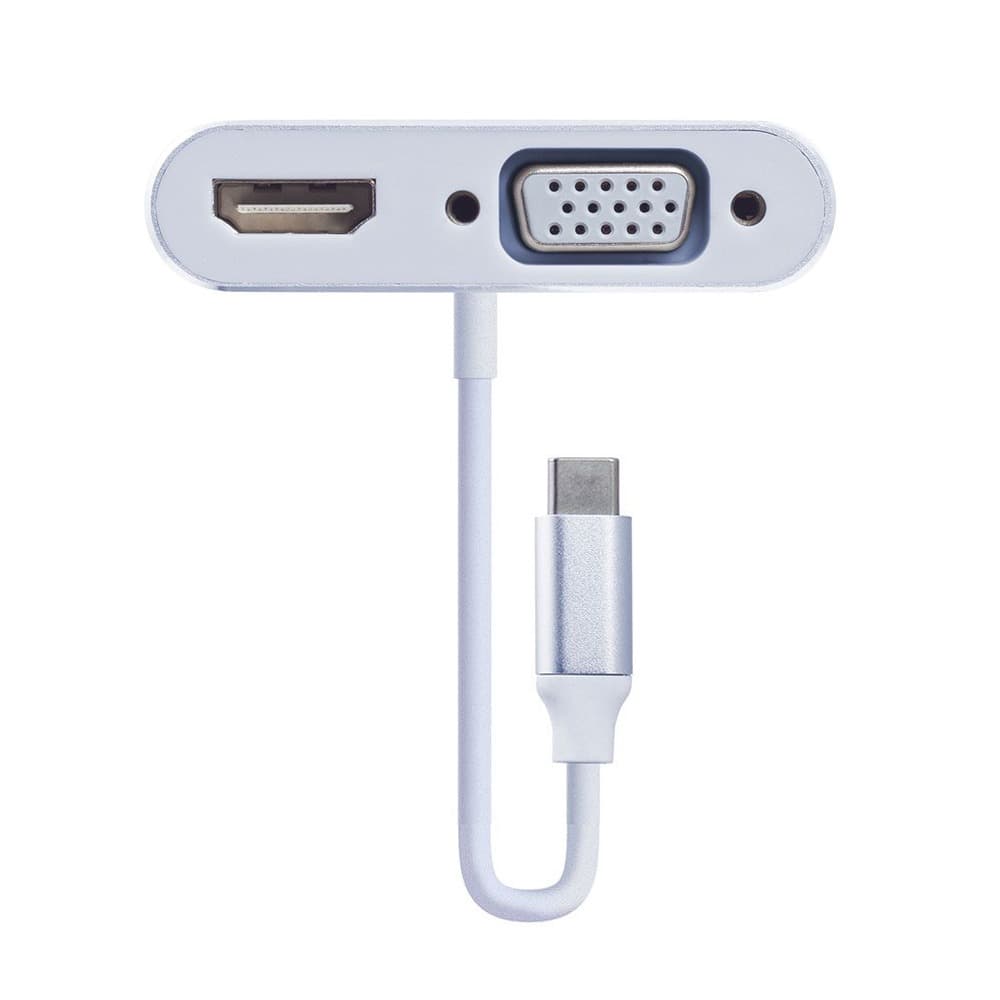 توبي CV143 كابل من Type-C الي VGA - HDMI