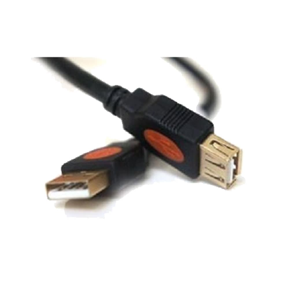 2B (DC012) USB Extension Cable 30cm - Black